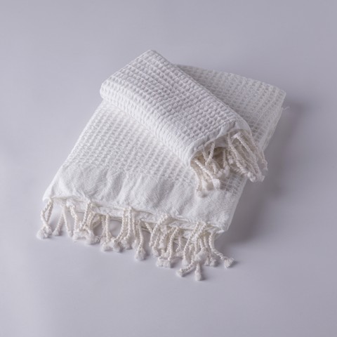 Waffle Handwoven Bath Towel