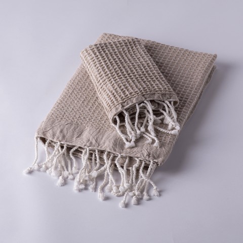 Waffle Handwoven Bath Towel