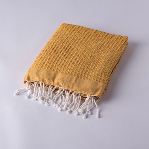 Waffle Handwoven Bath Towel