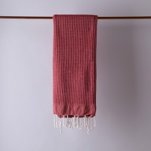 Waffle Handwoven Bath Towel