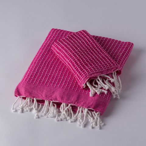 Waffle Handwoven Bath Towel