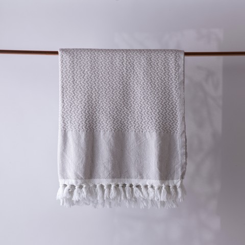Zigzag Cotton Throw