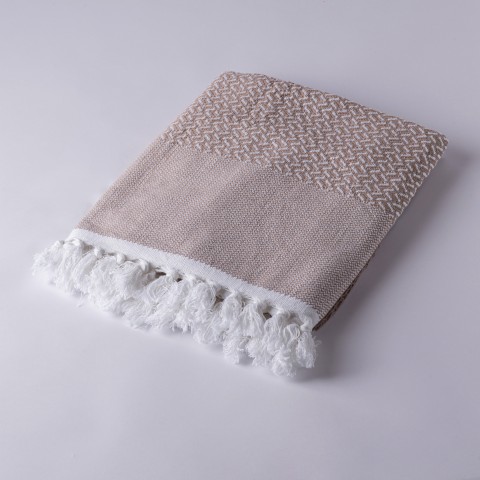 Zigzag Cotton Throw