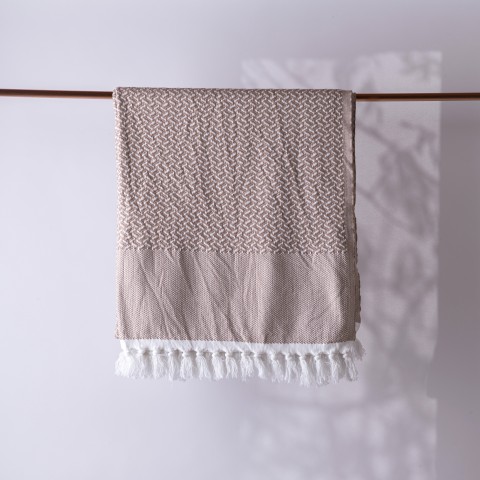 Zigzag Cotton Throw