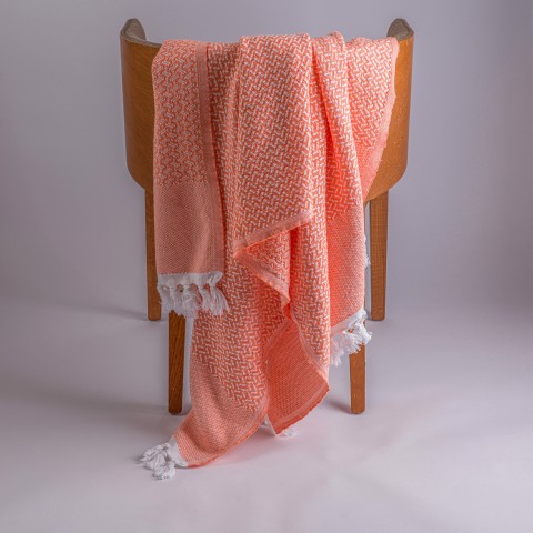 Zigzag Cotton Throw