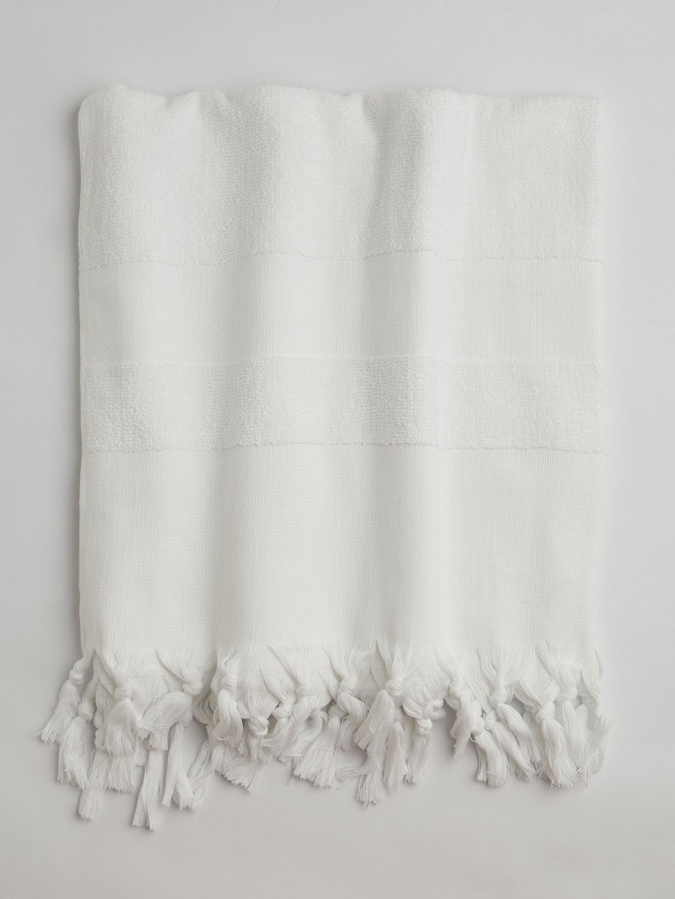 White Terry Cloth Turkish Towel