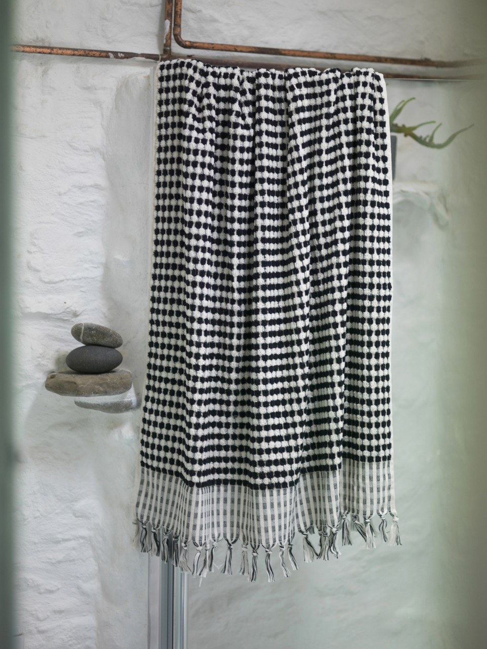Black and white turkish towels deals