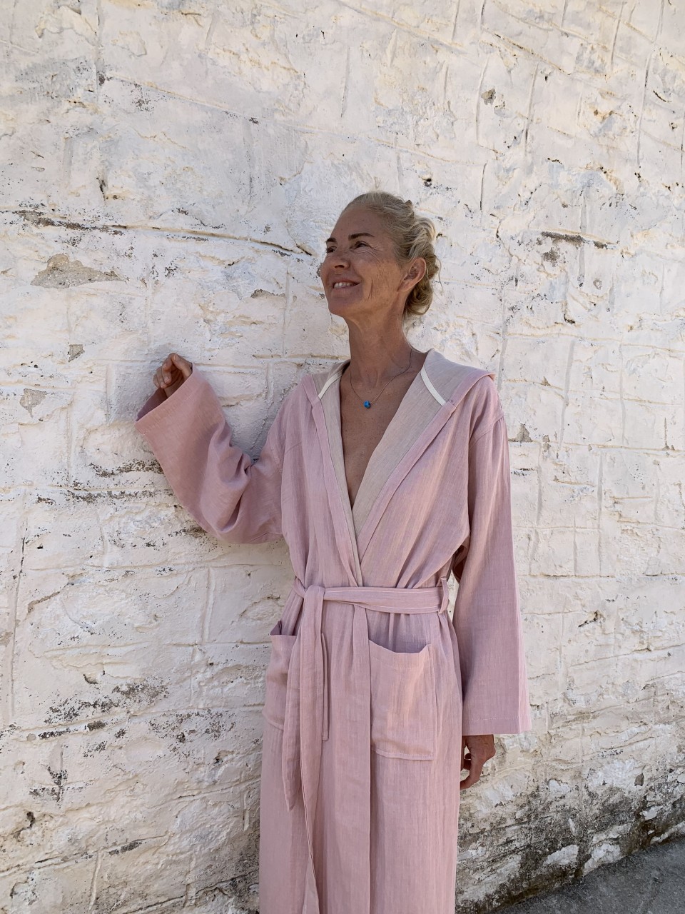 Robe clearance blush taupe